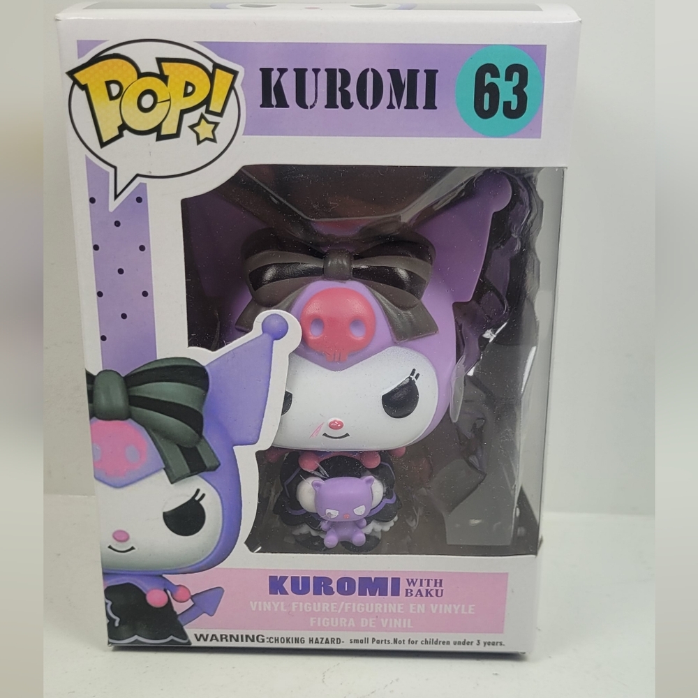 Kuromi with Baku Vinyl Figure